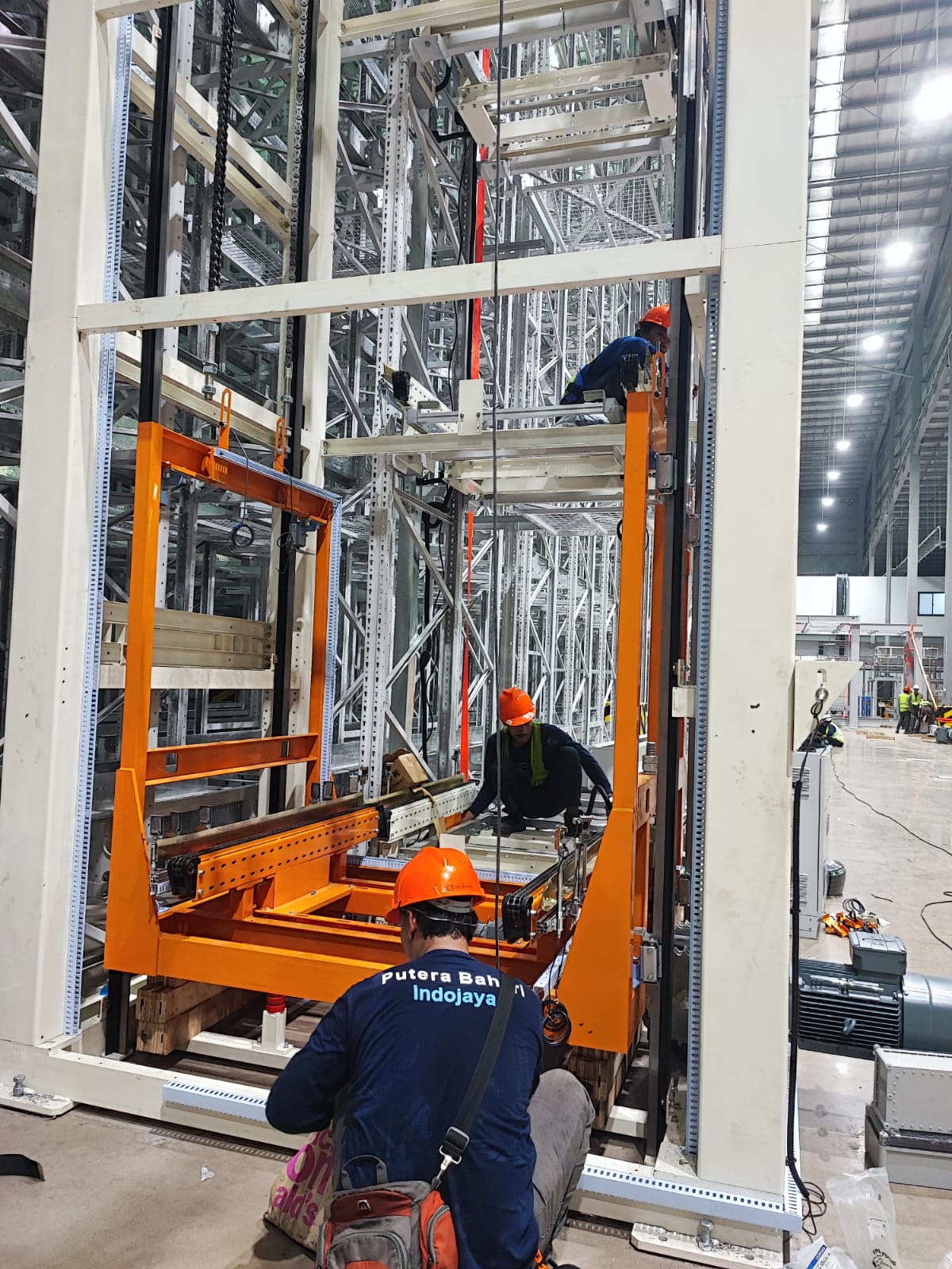 Lifter Installation for ASRS